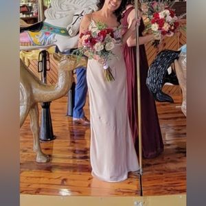 Show me your Mumu Tuscany Champagne Dress